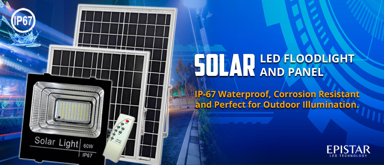 SOLAR LED FLOODLIGHT